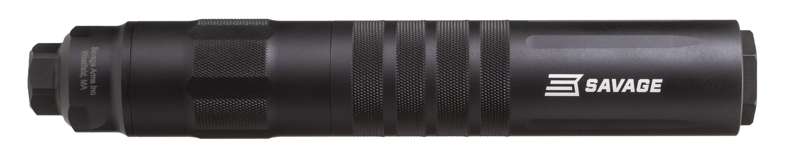 Savage AC338 AccuCan suppressor black 5/8x24 for .338 Lapua Magnum
