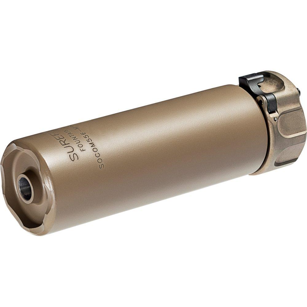SureFire SOCOM556-MINI2 5.56 Fast-Attach suppressor in Flat Dark Earth finish