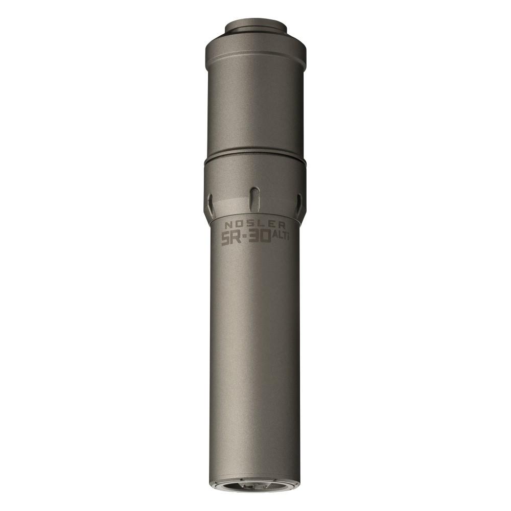Nosler SR-30 ALTi suppressor gray finish 1.74 inch diameter