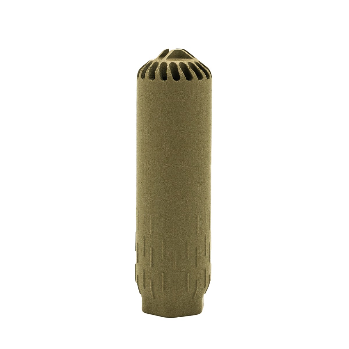 Huxwrx Flow 556K suppressor kit in Flat Dark Earth with 1/2-28 flash hider
