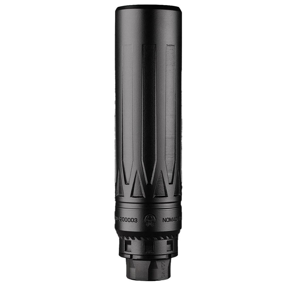 Dead Air Nomad LTi XC Xeno 7.62mm suppressor kit in black, 8.8 inch with Xeno adapter