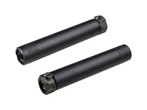 SureFire SOCOM762-RC2 7.62mm suppressor, black, 8.4 in length, 1.5 in diameter