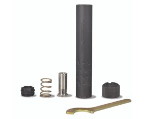 Yankee Hill Machine Sidewinder M2 .45 Cal suppressor in black, .578x28 direct thread