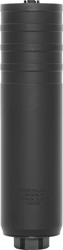 Otter Creek Labs Polonium 30 .308 suppressor in black, 5.8 inch length