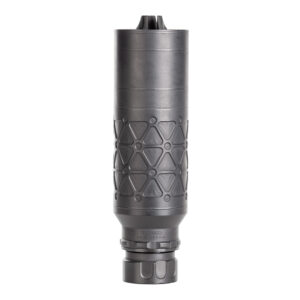 Rugged Axial 7.62 suppressor, black, 5.7-6.6 in overall length, 5/8-24 thread