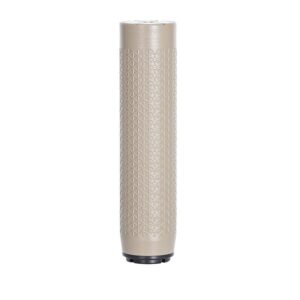 Radical Defense LS5-FDE 5.56mm rifle suppressor in FDE, 7.5 inches long