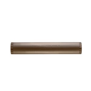 Tactical Solutions AXIOM Rimfire Suppressor 6 inch Quicksand finish with 1/2x28 threads