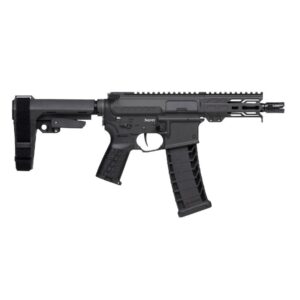 CMMG Banshee MK4 Fixed Ejector Handgun 9mm Luger 30rd Magazine 5'' Barrel RipBrace Armor Black