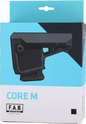 F.A.B. DEFENSE SURVIVAL AR-15 - BUTTSTOCK W/MAG CARRIER BLACK
