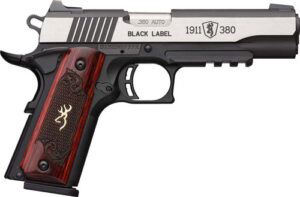 BROWNING 1911-380 BLACK LABEL - MEDALLION PRO 4.25"FS W/ RAIL
