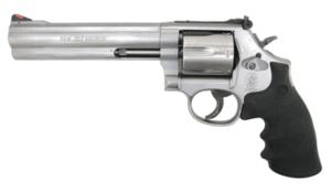 S&W 686PLUS 357 6" AS 7-SHOT - STAINLESS STEEL RUBBER
