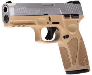 TAURUS G3 9MM 17-SHOT 3-DOT - ADJ. TAN/STAINLESS POLYMER