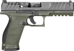 WALTHER PDP OR 9MM 4.5" - 18-SHOT GREEN POLYMER FRAME