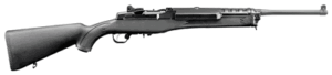 RUGER MINI-14 RANCH 5.56MM - BLUED BLACK SYN W/5RND MAG.