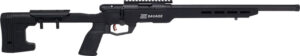 SAVAGE B22 PRECISION 22LR 18" - HB MDT CHASSIS W/RAIL BLACK