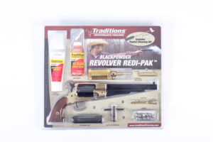 TRADITIONS 1858 ARMY .44 BL/WD PKG BRASS