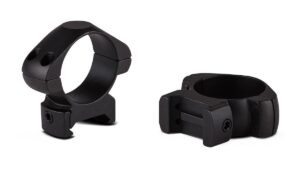 Konus 2-Piece Steel Riflescope Rings 1" Medium - Matte Black