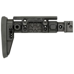Midwest Industries Alpha Series Picatinny Folding Stock Black