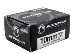 SCORPION 10MM - 180GR JHP 20RD 10BX/CS