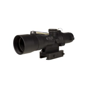 Trijicon Compact ACOG 3x30 Rifle Scope Amber Chevron 7.62x51mm/175gr. Illuminated Black w/ Mount