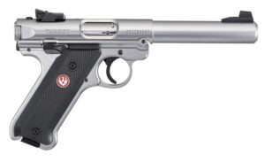 RUGER MKIV TARGET 22LR 5.5" SS 10+1