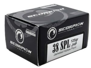 SCORPION 38SPL - 125GR JHP 20RD 10BX/CS