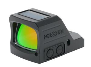 HOLOSUN 407 GREEN DOT 2MOA - OPEN LENS FULL SIZE PISTOL