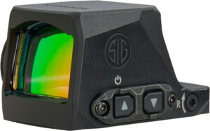 SIG ENCLOSED REFLEX SIGHT - ROMEOX 3MOA GREEN DOT BLACK