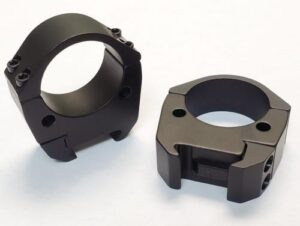 TALLEY RINGS 36MM LOW MODERN - SPORTING RIFLE BLACK