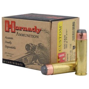 Hornady Custom Handgun Ammunition .500 S&W 500 gr XTP 1425 fps 20/ct