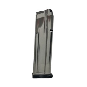 Check-Mate Staccato 2011 Handgun Magazine Stainless Steel 9mm Luger 15/rd