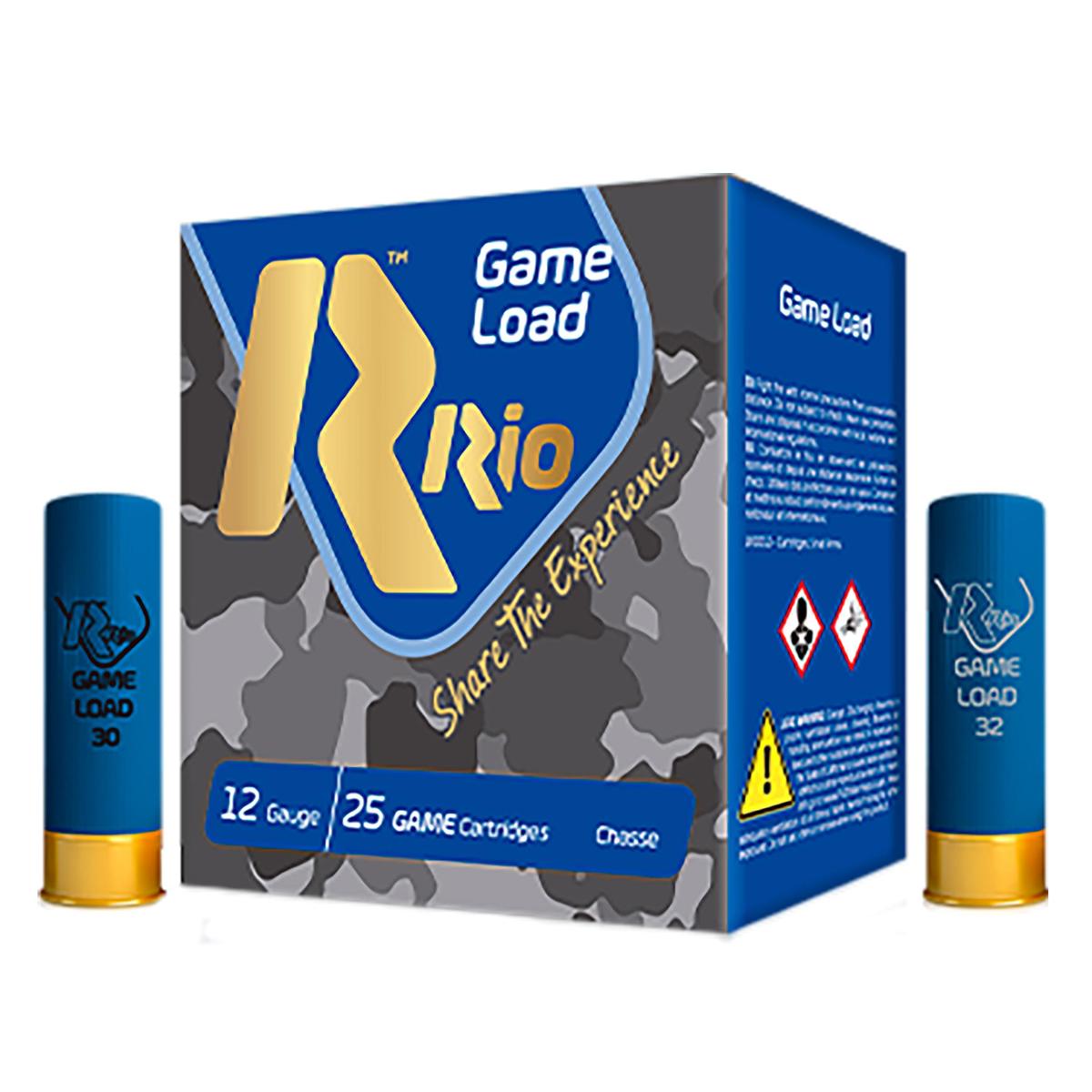 Rio Top Game Magnum Lead Load Shotshells 12ga 3" 1-3/4oz  1250 fps #7.5 25/ct