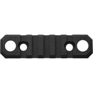Grovtec Picatinny Rail 5-Slot M-LOK 3.1" with Push Button Base Black