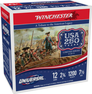WINCHESTER LIGHT TARGET 12GA - 2.75" 1-1/8 #7.5 200RD CASE