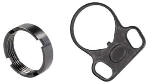 WLA AR15 END PLATE KIT - AMBID. DUAL LOOP & CASTLE NUT