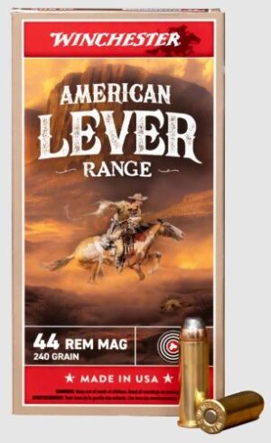WINCHESTER AMERICAN LEVER 44 - REM MAG 240GR JSP 50RD 10BX/C