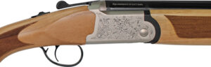 IVER JOHNSON 600 O/U 28GA - 28"VR MATTE BLONDE WOOD