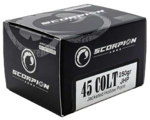 SCORPION 45 LC - 250GR JHP 20RD 10BX/CS