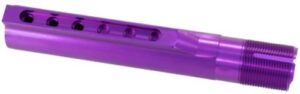TIMBER CREEK AR15 BUFFER TUBE - PURPLE ANODIZED