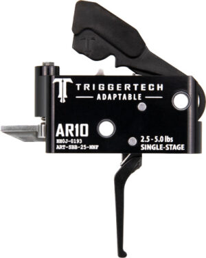 TRIGGERTECH AR10 SINGLE STAGE - ADAPTABLE STRAIGHT FLAT BLACK