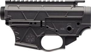 JL BILLET AR-15 5.56 SKELETOR - LIGHT WEIGHT MATCHED SET BLACK