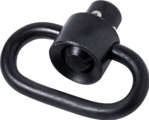 TIMBER CREEK HEAVY DUTY PUSH - BUTTON SWIVEL BLACK