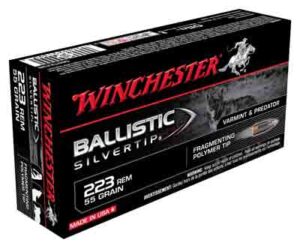WINCHESTER SUPREME 223 REM - 55GR SILVER-TIP 20RD 10BX/CS