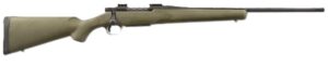 MOSSBERG PATRIOT 243 WIN 22" - FLUTED MATTE SYN OD GREEN STK