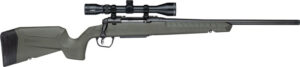 SAVAGE AXIS 2 XP 6.5CM 20" - THREADED W/3-9X40 BLACK/GREEN