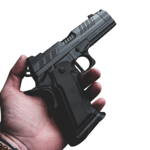 Fusion XP Comp 9mm 17rd Magazine (2) 4.6" Ported Barrel Black Ambi Thumb Rest