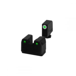 Rival Arms Tritium Night Sights White Outline for Glock MOS Double Stack Models
