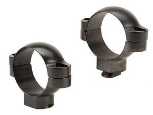 Leupold 2-Piece STD Windage Adjustable Steel Rings 30mm High Gloss