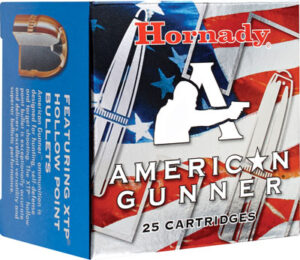 HORNADY AMERICAN GUNNER 9MM - LUGER 115GR XTP 25RD 10BX/CS