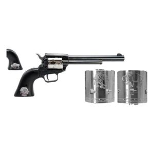 Heritage Rough Rider Handgun .22LR/.22 WMR 6.5" Barrel Buffalo/Indian Head Grips and Cylinders